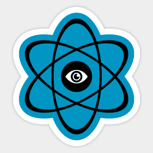 The Atomic Eye Sticker